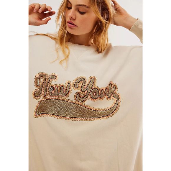 NWT  Free People Bali Drifter Sweatshirt Size Small - Picture 3 of 8